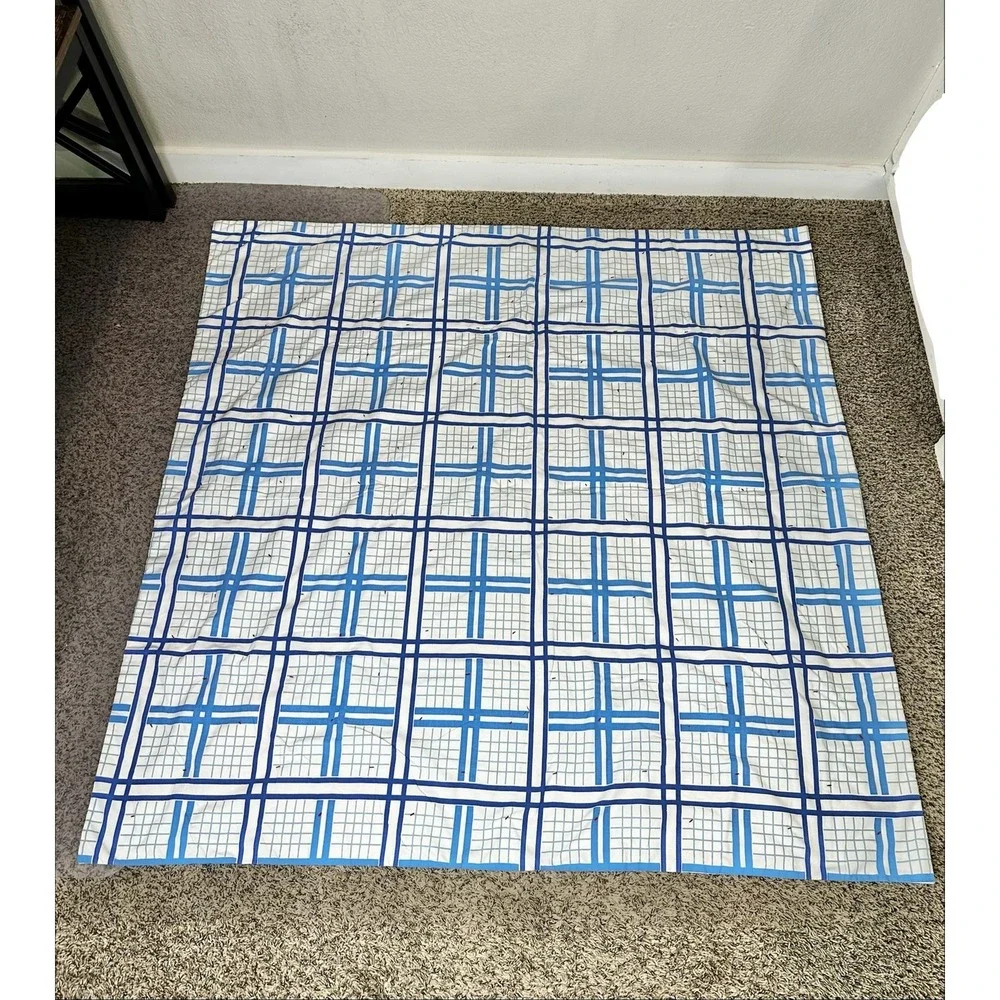 Vintage Handmade Patchwork Quilt Throw 46.5